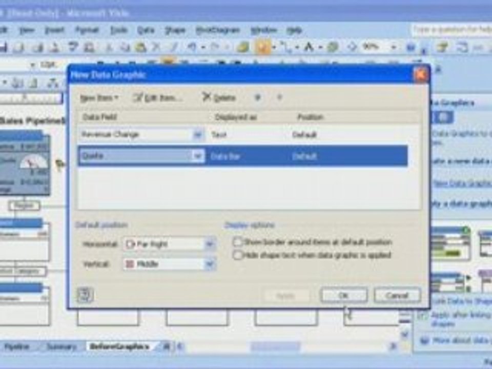 Visio 2007 Demo: Using Data Graphics