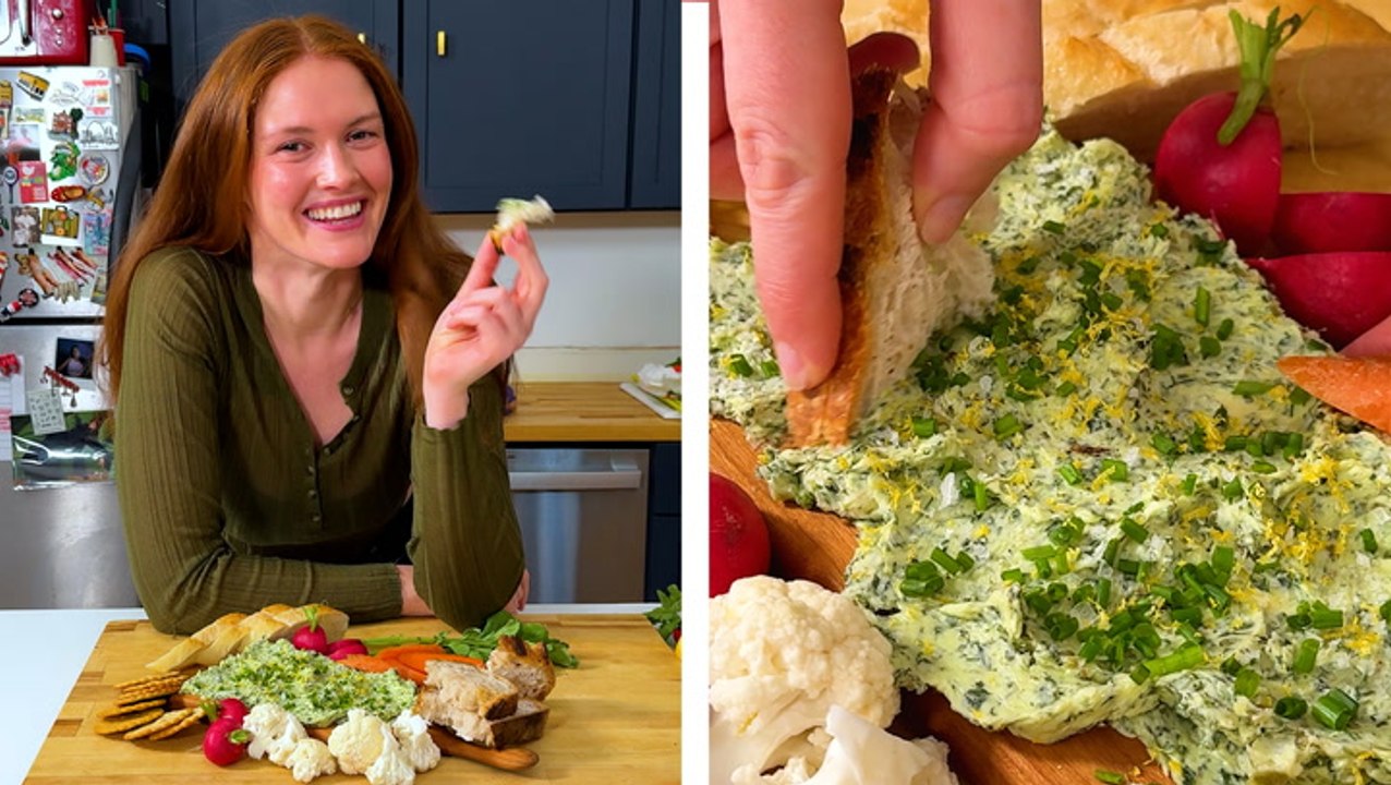 How to Make a Green Goddess Butter Board