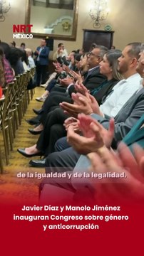 ⚖️🏛️ El alcalde de Saltillo, Javier Díaz, acompañó al gobernador de Coahuila, Manolo Jiménez Salinas, en la inauguración del Congreso “Género y Fiscalías Anticorrupción”.