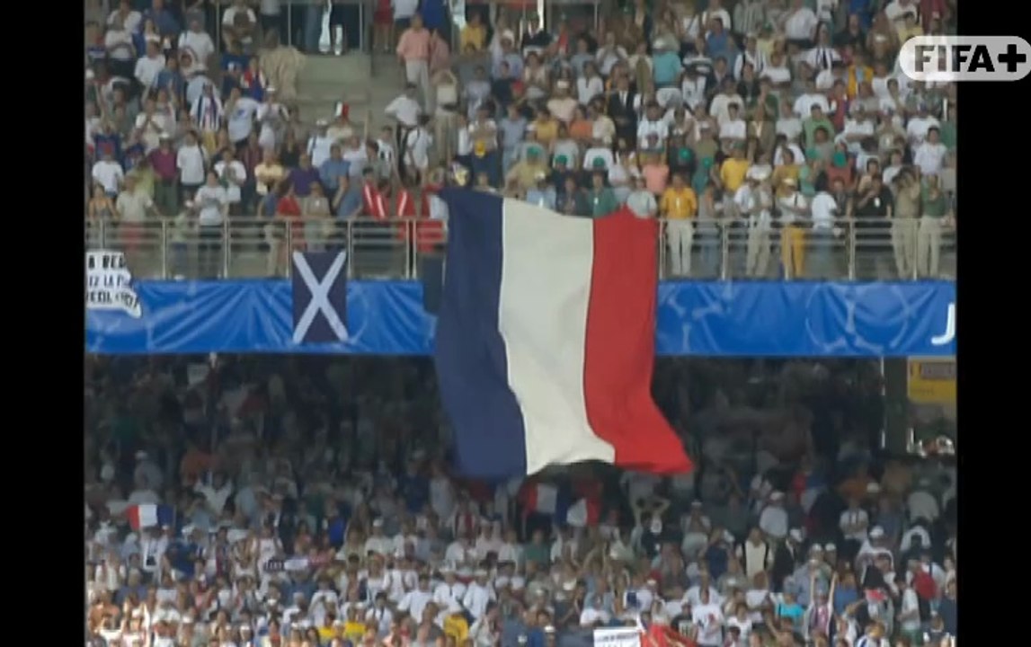 World Cup 1998  France vs Denmark (Group C) English commentary