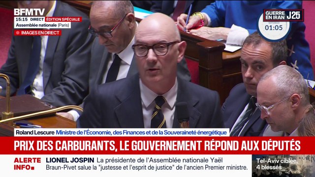 Crise de l'énergie: Nous faisons face à un choc majeur , répond Roland Lescure, ministre de l'Économie, aux députés