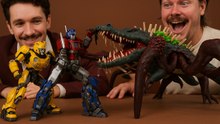 Epic Showdown: Optimus Prime, Megatron, and the Zoochosis Mutant Clash in a DIY Battle