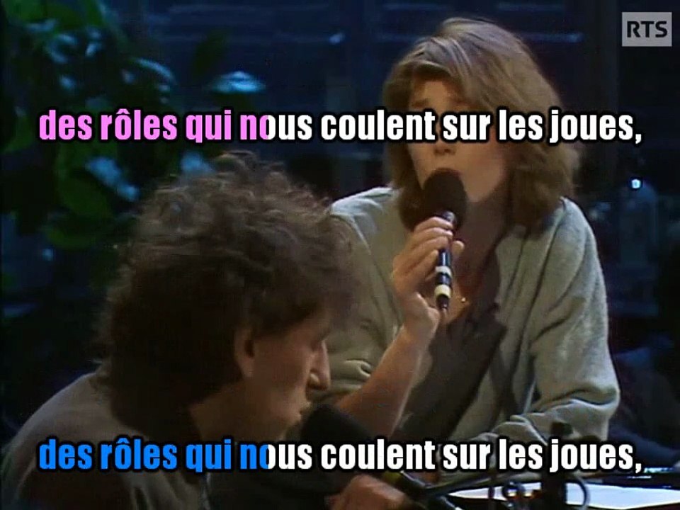 Jane Birkin & Alain Souchon_Comédie (Clip 1988)
