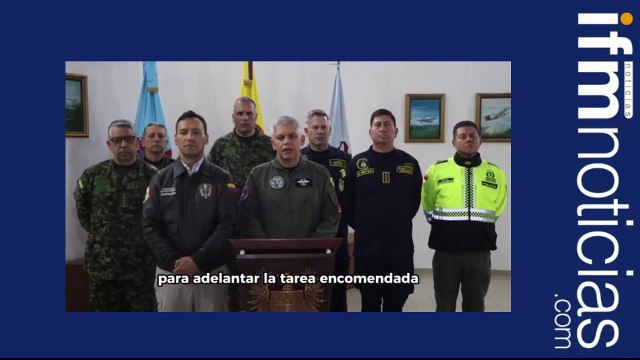 Fuerza Aeroespacial Colombiana confirmó que seis de sus tripulantes perdieron la vida en el accidente aéreo