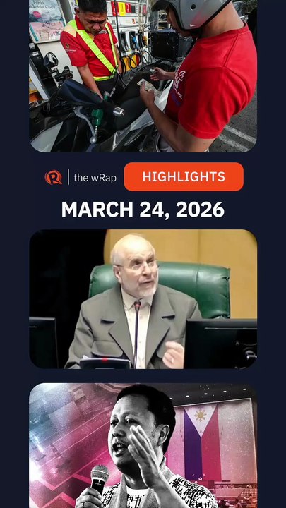 Today’s headlines: Nat’l energy emergency, war on Iran, Zaldy Co | The wRap | March 24, 2026