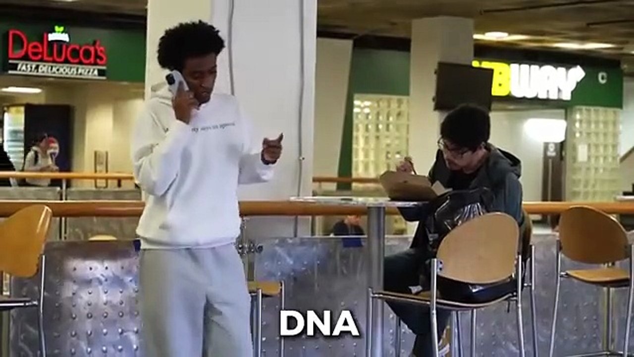 Disturbing Phone Calls in Public Prank