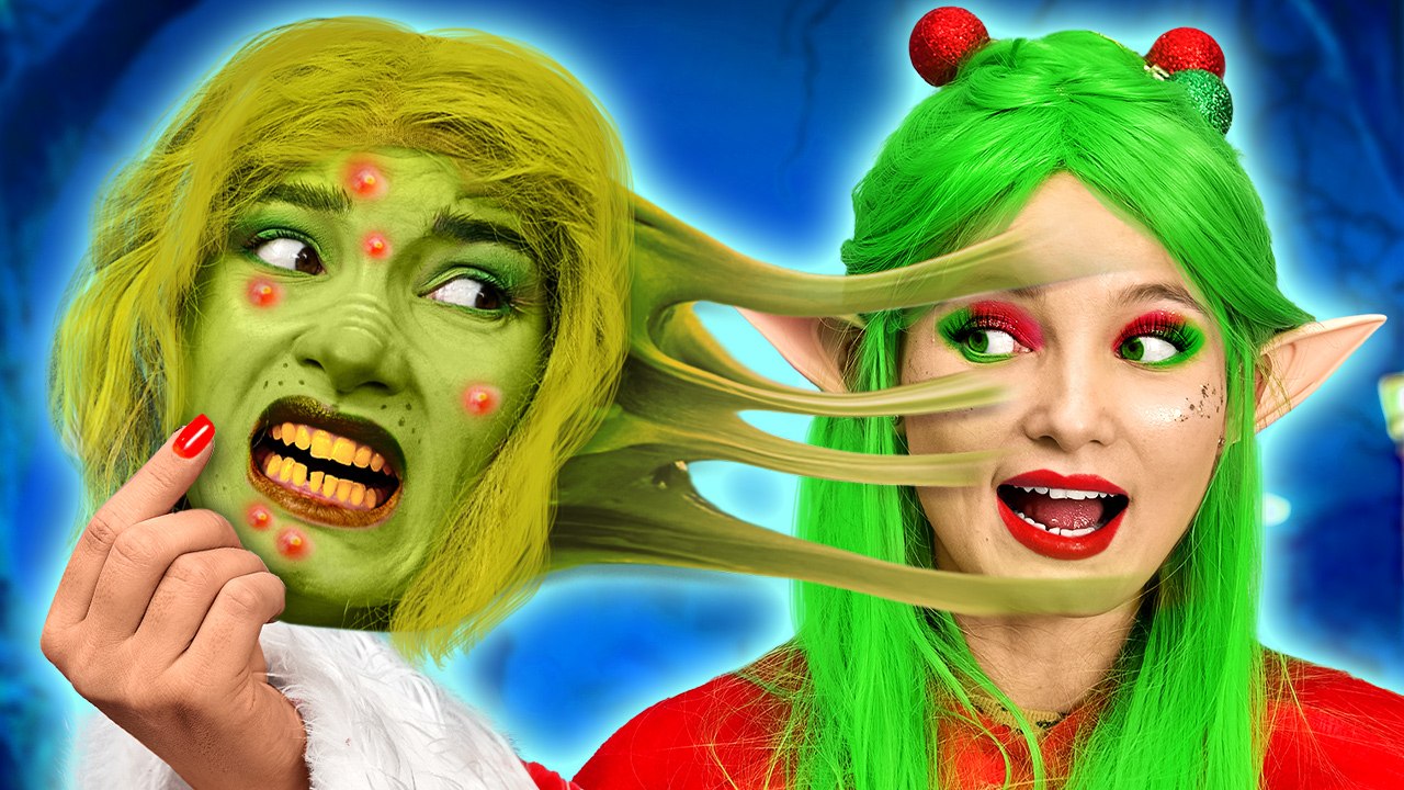 Le Nerd Grinch se Transforme pour Noël ! Transformations Festives Amusantes🎄
