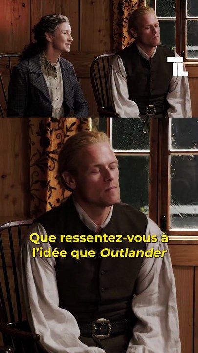 SST - On a rencontré Sam Heughan et Caitriona Balfe aka Jamie et Claire Fraser dans la série Outlander