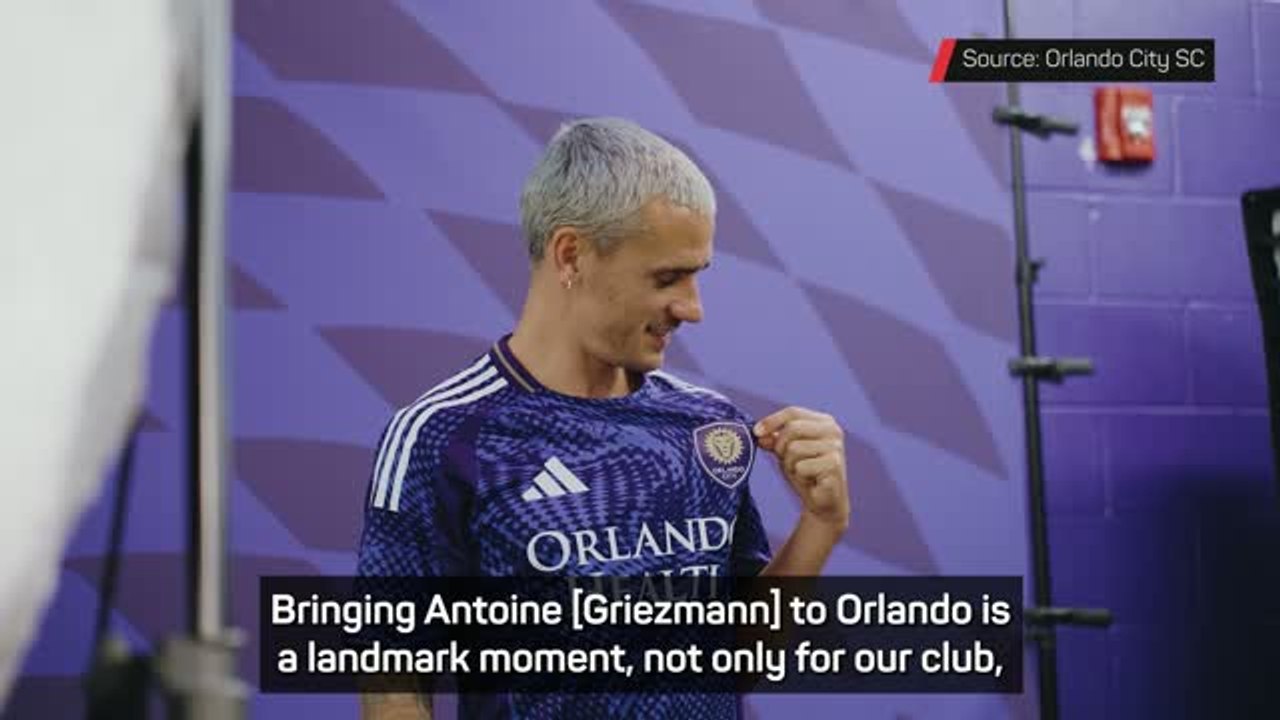 'A landmark moment' - Griezmann sings for Orlando