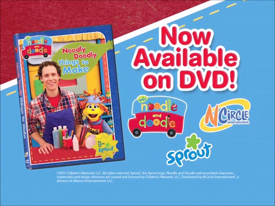 Noodle and Doodle - Noodly Doodly Things a Make Home Videos (2011-2012) DVD Promo (HD DVD Rip Replace version)