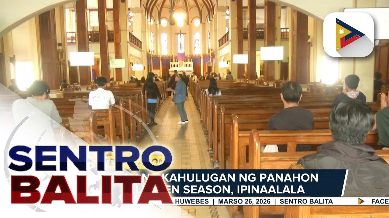 Ilang simbahan sa Hilagang Luzon, naghahanda para sa Visita Iglesia sa Semana Santa; tunay na kahulugan ng panahon ng Lenten season, ipinaalala | ulat ni Christine Bornolla Sabaway - PTV Cordillera