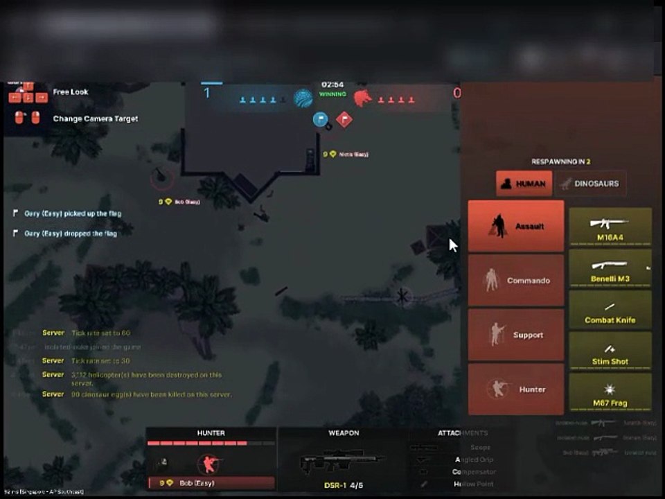 random dinogen gameplay