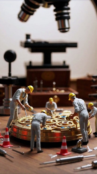 Tiny Workers Build a Luxury Watch ⌚ | Mini Engineering World