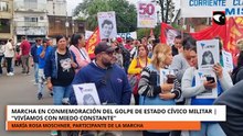 Marcha en conmemoración del golpe de estado cívico Militar