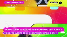 Samo rompe el silencio su polémica con "Camila"