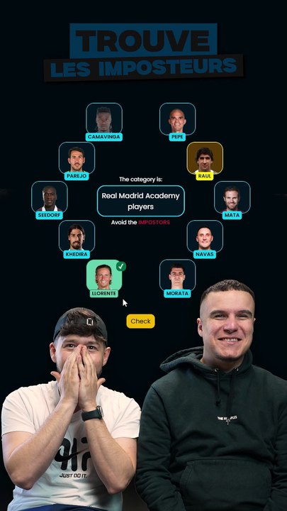 TROUVE LES IMPOSTEURS ! ⚽