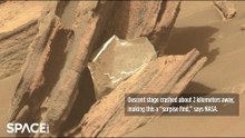 Perseverance Notices Debris From Jet Pack Crash Location On Mars