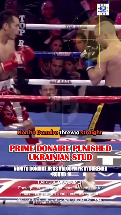 Nonito Donaire Jr. UNLEASHES a VICIOUS COMBO for the KNOCKDOWN