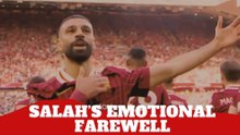 Mohamed Salah emotional farewell from Liverpool gives fans the chills