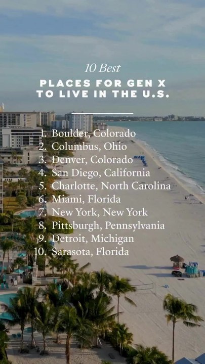 10 Best Places for Gen X to Live in the U.S.