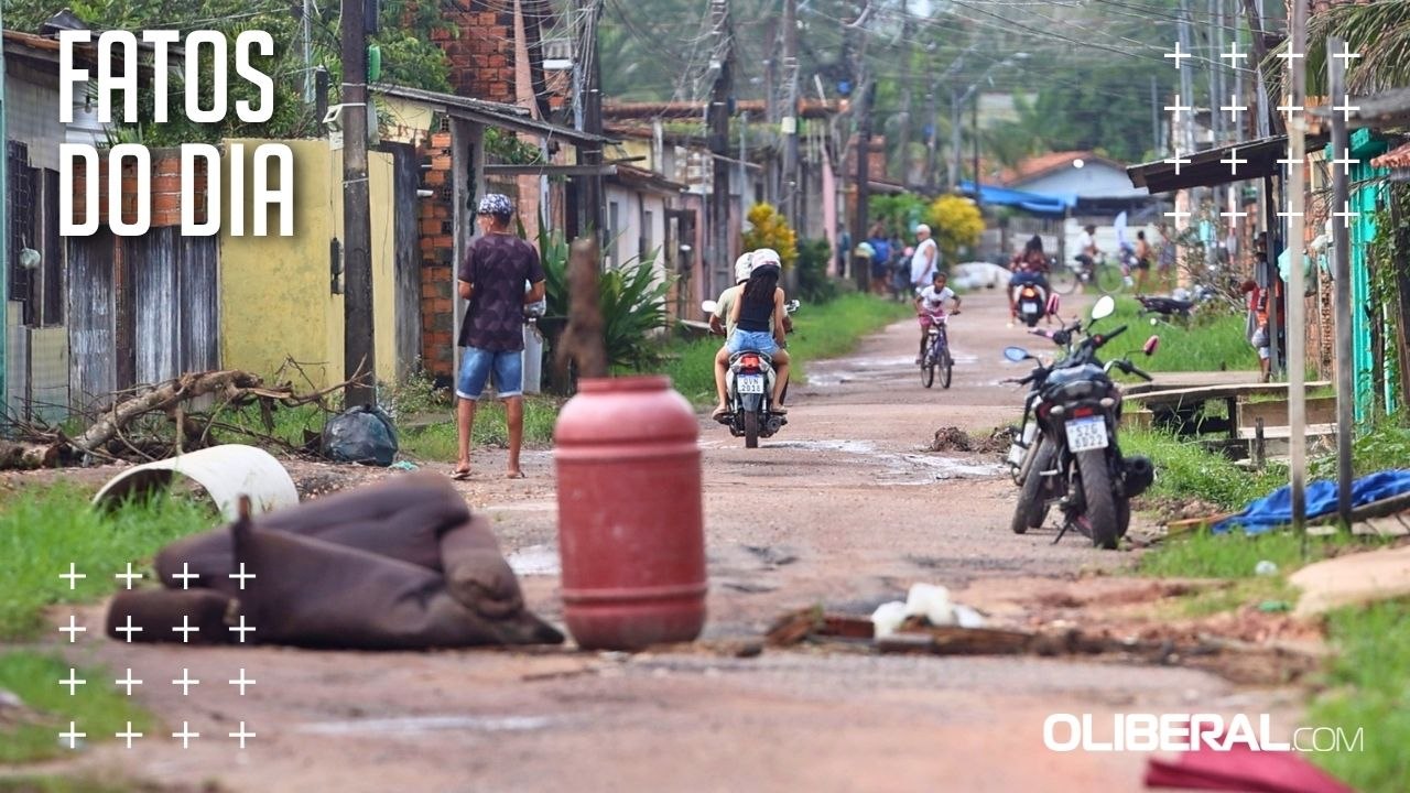 Marituba recebe vistoria estadual e federal após fortes chuvas; cerca de 100 famílias foram atingidas