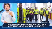 Fernán González: "Las puertas que no cierren en Renfe recuerda a los trenes que no caben por los túneles"
