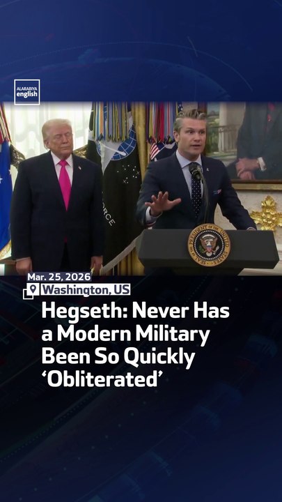 Hegseth: Never Has A Modern Military Been So Quickly ‘Obliterated’