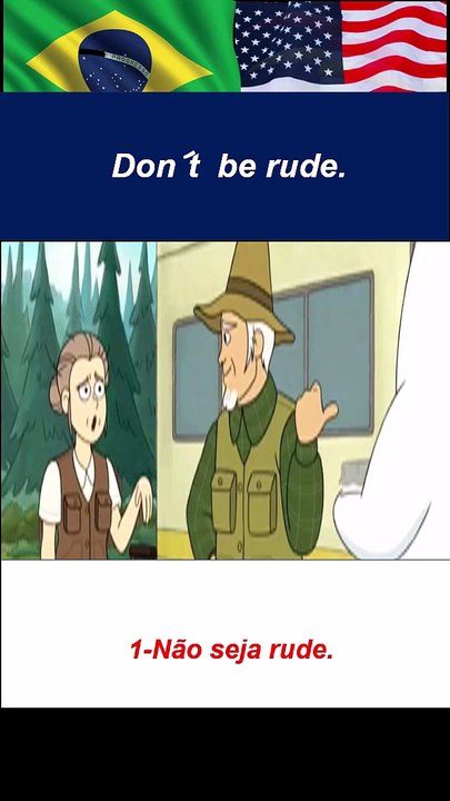 61-Don´t  be rude.