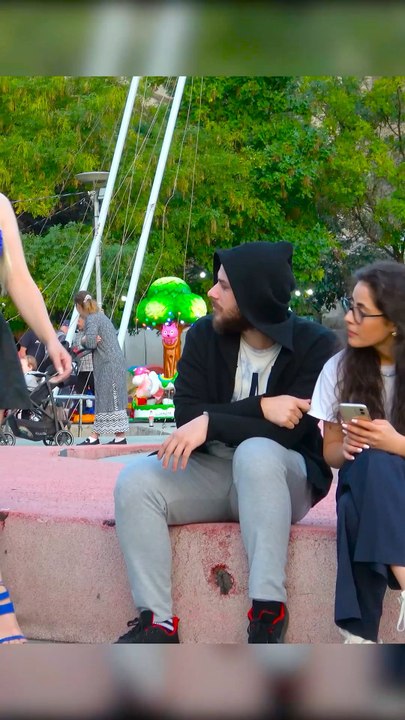 OMG 😱 Crazy girl prank 😂 funny comedy