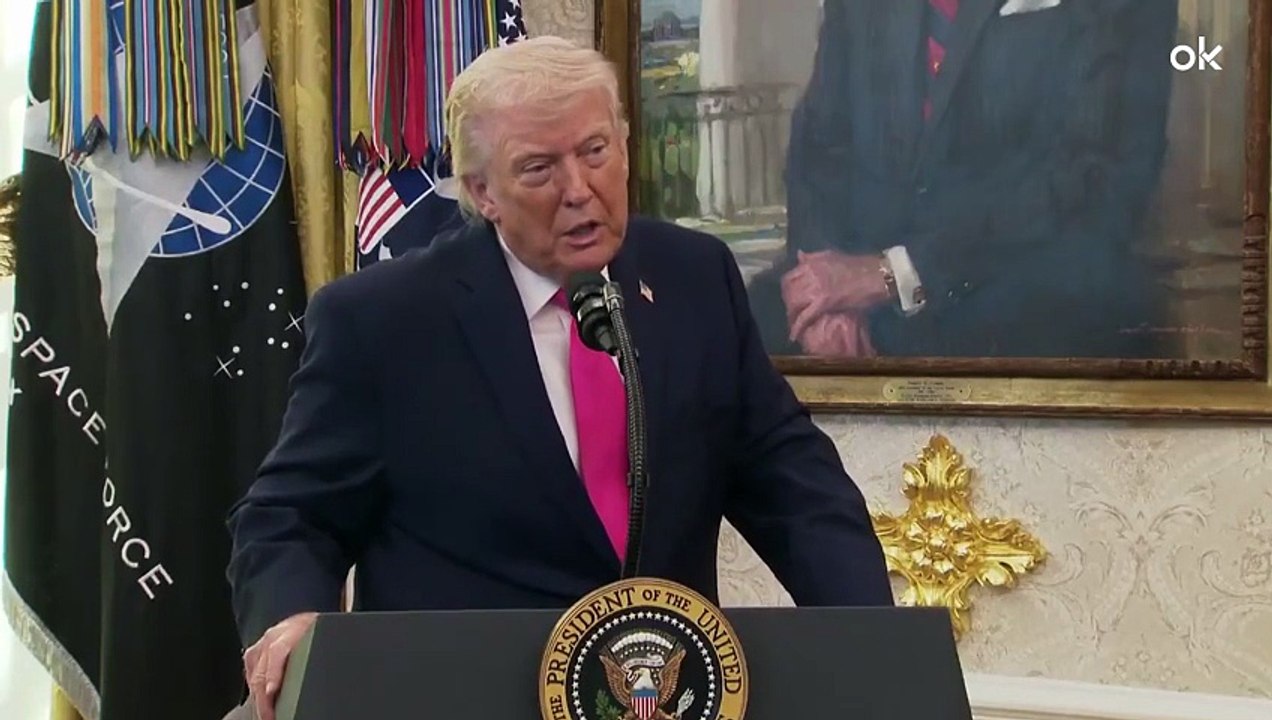 Trump, misterioso: "Irán nos ha hecho hoy un regalo de valor incalculable pero no voy a decir lo que es"