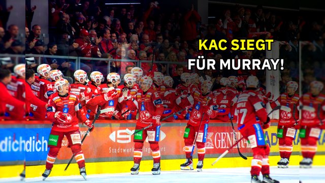 KAC siegt emotional nach Murray-Schock | Eishockey Viertelfinale vs. Fehervar