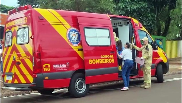 Menina de 6 anos corta o supercílio na saída de escola municipal de Cascavel