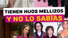 Famosos que tienen hijos mellizos y no lo sabías