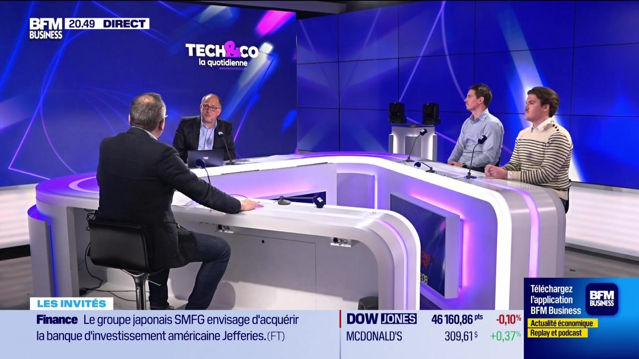 Fabrice Marsella (LCL), Romaric Régnaud (Gate Stream) et Yves-Marie Bouedo (AlloBrain) : Les startups soutenues par La banque des Startups by LCL - 24/03