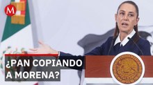 Sheinbaum se burla de las encuestas del PAN: "es chistoso"