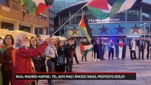 Real Madrid-Hapoel Tel Aviv basket maçı öncesi İsrail protesto edildi