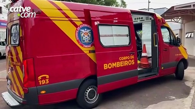 Motociclista de 23 anos fica ferido em batida no Conjunto Riviera em Cascavel