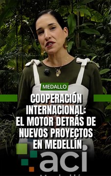 La directora ejecutiva de la Agencia de Cooperación e Inversión de Medellín y el Área Metropolitana (ACI Medellín) Cristina Zambrano Restrepo, le cuenta A minuto 30 que Medellín sigue fortaleciendo sus lazos con el mundo para impulsar su desarrollo.