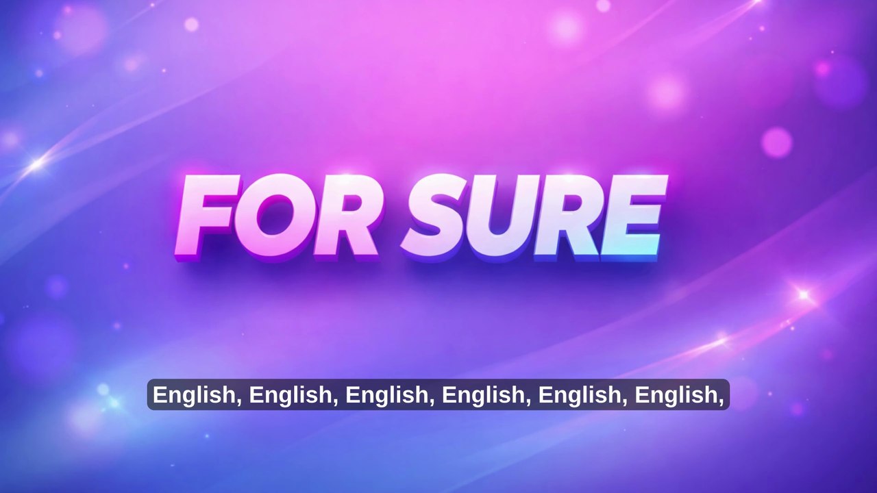 Musique parodique discours "for sure" Macron.