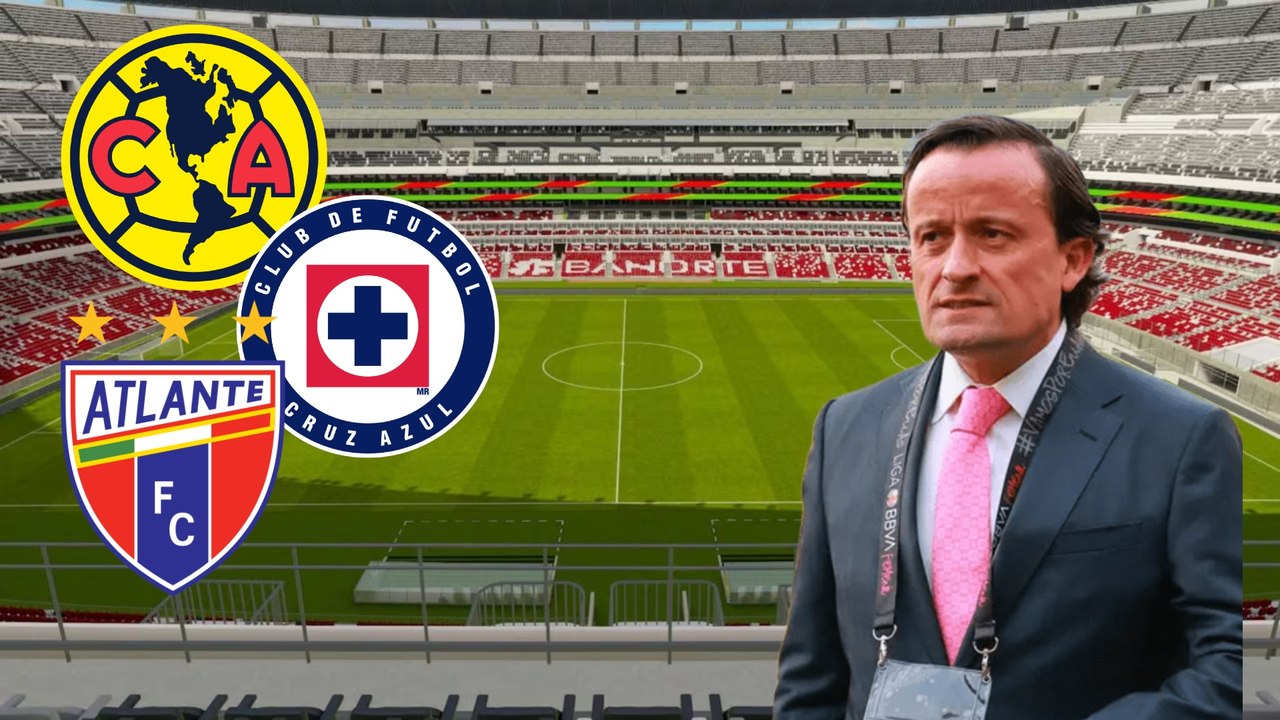 América, Cruz Azul y Atlante regresan al Estadio Azteca para jugar; Mikel Arriola presenta "Lo Hecho en México Siempre Gana"