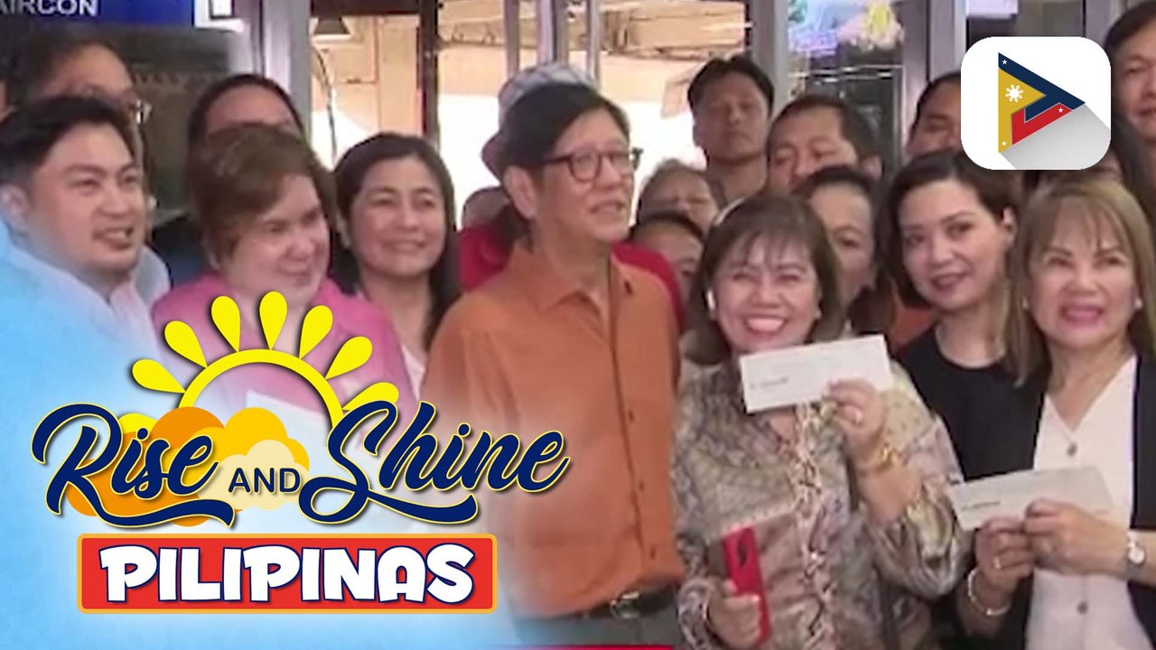 PBBM, nanguna sa pamamahagi ng fuel subsidy sa mga bus operator at driver sa PITX | ulat ni Cleizl Pardilla