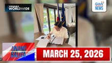 Unang Balita sa Unang Hirit: (Part 2) MARCH 25, 2026 [HD]