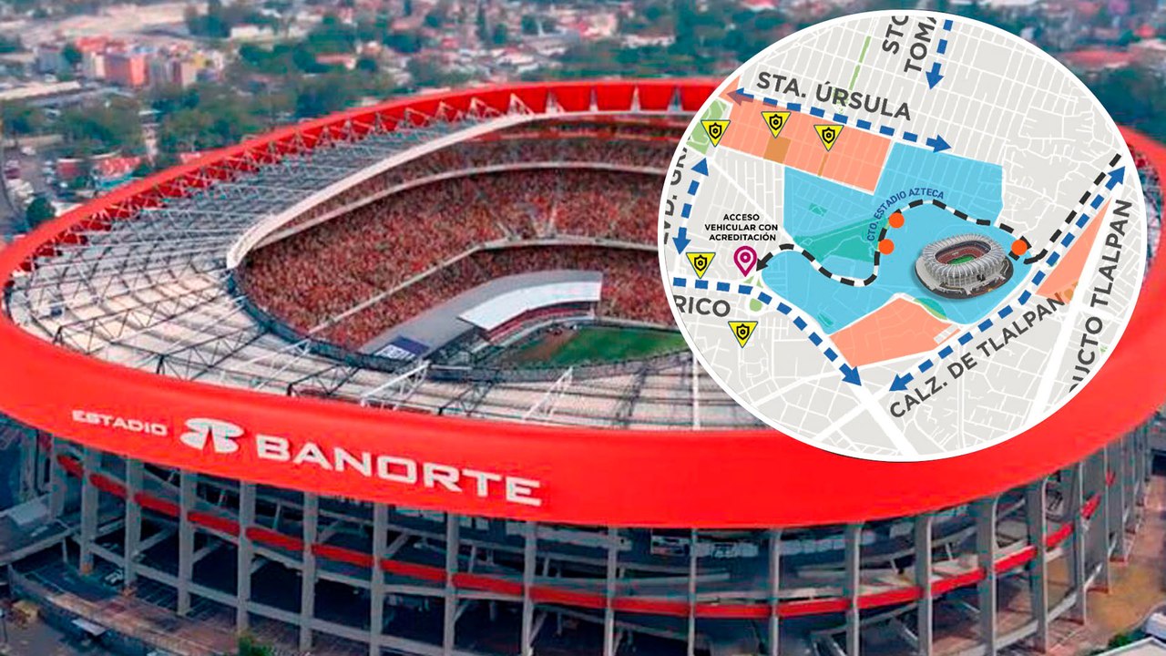 México vs Portugal: Gobierno de CDMX da a conocer rutas, vías alternativas y estacionamientos en reapertura del Estadio Azteca