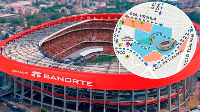 México vs Portugal: Gobierno de CDMX da a conocer rutas, vías alternativas y estacionamientos en reapertura del Estadio Azteca