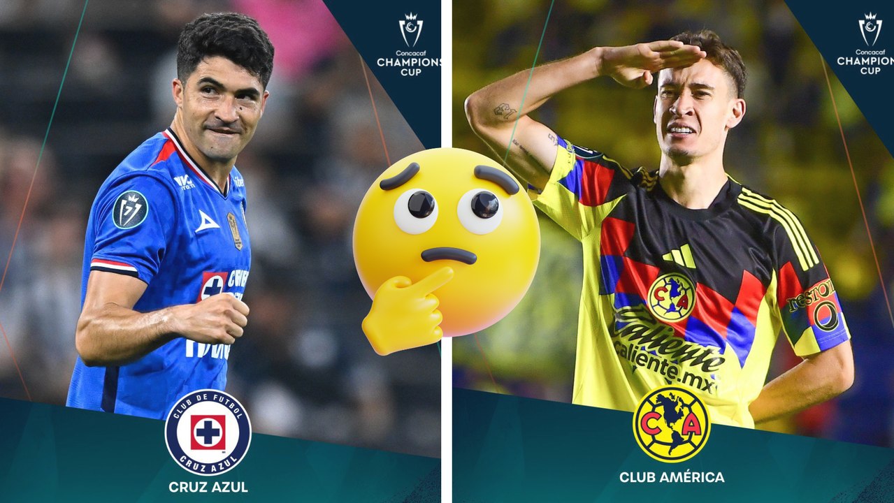 América y Cruz Azul… ¿jugarían el mismo día en el Estadio Azteca en Concachampions?