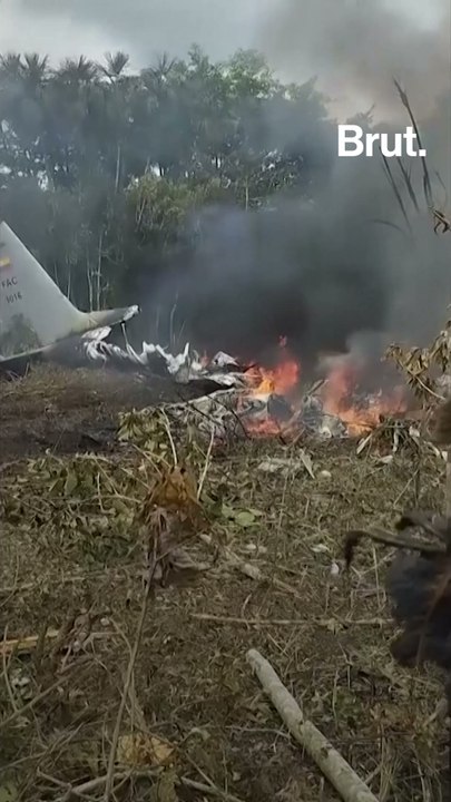 A Colombian military plane carrying over 120 people crashed, claiming at least 66 lives.