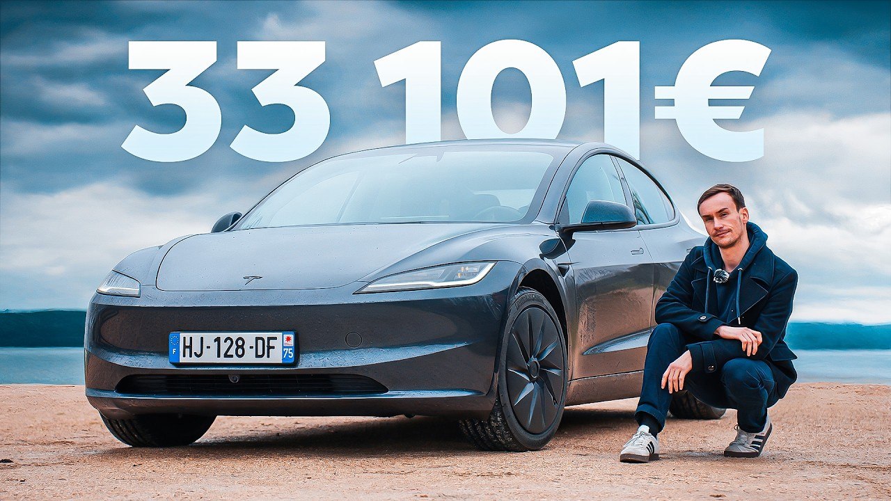J’ai testé la Tesla Model 3 Propulsion et c'est sûrement la MEILLEURE voiture électrique du moment