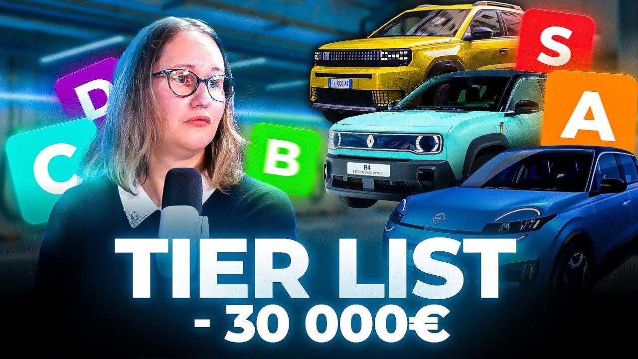 Tier List XXL des électriques 20-30k | La pire voiture de l'année 2025 ?