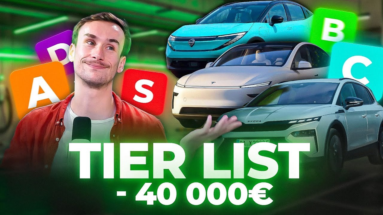 Tier List XXL Voitures électriques 30-40k | Le meilleur choix ?