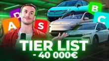 Tier List XXL Voitures électriques 30-40k | Le meilleur choix ?
